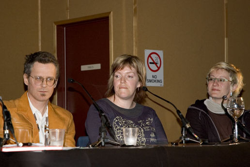 The Panel 2: Peter McLennan, Robyn Gallagher and danah boyd