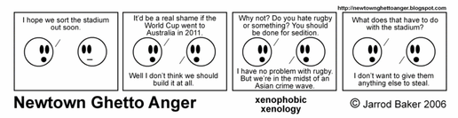 NGA: xenophobic xenology: 