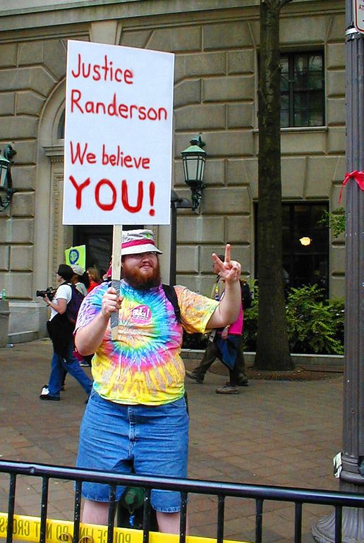 OnPoint Images #1: Justice Randerson we believe you: Justice Randerson, we believe you!