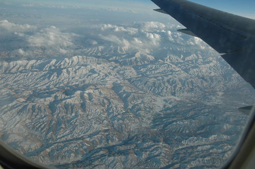 Flying out of Afghanistan: 